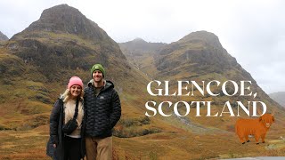 GLENCOE SCOTLAND HIKING HIGHLAND COWS amp EPIC VIEWS [upl. by Zacarias257]