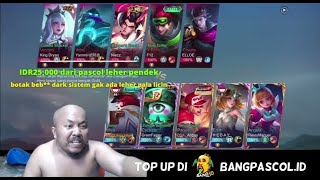 PASCOL DI TROLL PUBLIC PAKAI META 2 RETRI‼️ mobilelegends pascol mlbb pascolkintil [upl. by Sidon]