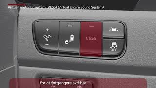 Niro EV  Virtual Engine Sound System VESS [upl. by Joleen]