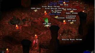 Diablo 2  Auradin best pvp  pvm HQ [upl. by Ellenrahs]