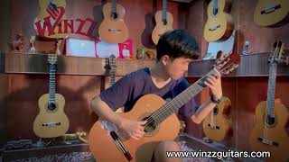 WINZZ WGC2022C Winzz amp Yulong Guo classical guitar [upl. by Lezlie112]