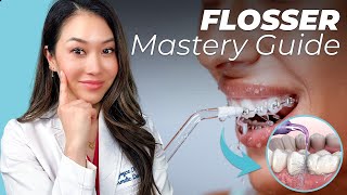 Using a water flosser Let me help [upl. by Adnohsak]