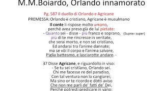 Boiardo seconda parte Orlando e Agricane [upl. by Roana]