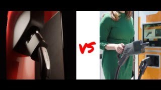 E71 Tesla Supercharging MAGIC DOCK vs ChargePoint OMNI Port [upl. by Rats]