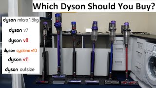 Dyson Micro 15kg v V7 v V8 v V10 v V11 v Outsize Absolute  Which one should you go for [upl. by Ahseyt288]