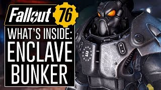 FALLOUT 76  ENTERING the ENCLAVE BUNKER Greenbrier Bunker [upl. by Ahseer]