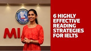 6 Highly Effective Reading Strategies For IELTS  IELTS Coaching Kannur Kottayam Thiruvalla [upl. by Alael428]