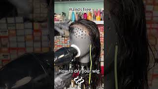 How to dry your hair You can try this unice unicehair shorts [upl. by Sug315]