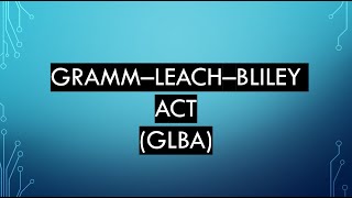 GLBA Compliance GrammLeachBliley Act  Cyber Security and Laws  GLBA Compliance Explained Hindi [upl. by Belden]