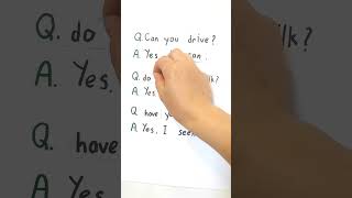 How to Answer YesNo Questions in English  Basic English Practice [upl. by Auos]