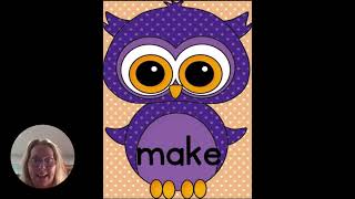 Master 10 Dolch PrePrimer Sight Words  Fall Purple Owl Flashcards Set 4  Fun Learning for Kids [upl. by Esemaj]