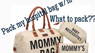 Pack my hospital Bag wm [upl. by Talich]