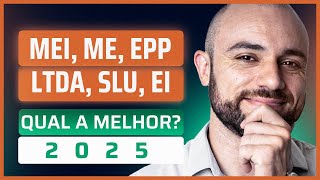 ✅Melhor Empresa Para Abrir 2025 ME MEI EI EPP LTDA SLU [upl. by Chladek]