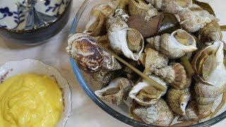 How to make Whelks With Aromatic Herbs  Morgane Recipes [upl. by Anahsek]