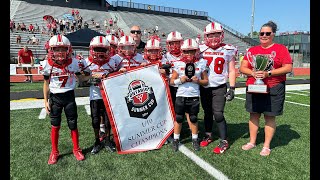 OSFL Championship U10AAA Final  London Jr Mustangs vs Burlington Stampeders [upl. by Vinay]