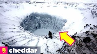 The Exploding Craters of Siberia  Cheddar Explores [upl. by Kcirdnekel]