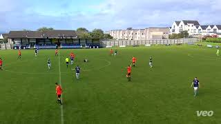 PORTSTEWART 51 BRANTWOOD  IRISH CUP 2nd ROUND 202425  HIGHLIGHTS [upl. by Coffeng678]