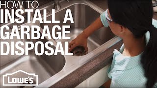 How To Install A Garbage Disposal [upl. by Hafeetal623]