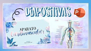 Diapositivas del APARATO CARDIOVASCULAR ❤️✨ [upl. by Cod]