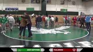 West Deptford Wrestling vs Paulsboro [upl. by Niai]