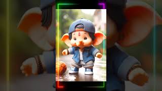 sukhkarta dukhaharta 🙏 cute Bal Ganesh ganpati shorts trending youtubeshorts youtubevideo cute [upl. by Mina]