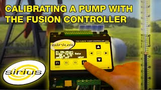 Calibrating a pump with the Sirius Fusion pump controller [upl. by Orms137]