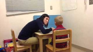 Watch Dietrichs amazing progress Childhood apraxia of speech treatment with Nancy Kaufman [upl. by Aken]