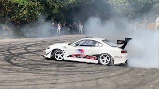 Cars Going Sideways at Goodwood Festival Of Speed 2023 [upl. by Sutit]