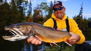 Fishing Report Splake Fishing Copper Harbor [upl. by Adim415]