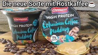 Ehrmann High Protein Pudding Columbian Coffee [upl. by Osner527]