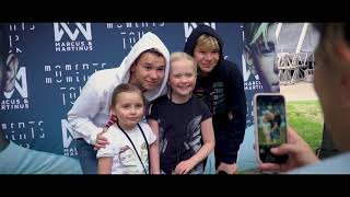 Marcus amp Martinus  Moments Tour in Kaisaniemi park Helsinki [upl. by Alaekim363]