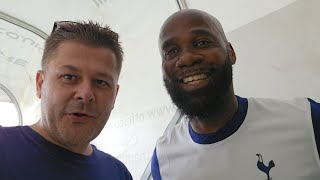 HIGHLIGHTS GOALS amp INTERVIEWS Spurs Legends 72 Beer Lanyard Featuring Chimbonda Pieface Panesar [upl. by Ahseinaj284]