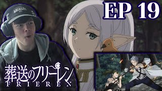 THE FIGHTING BEGINS  Frieren Beyond Journeys End Episode 19 Reaction [upl. by Pachston]