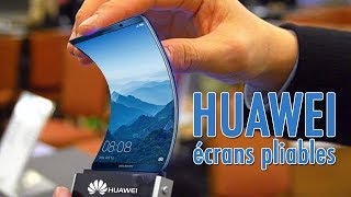 Les Ecrans Pliables de HUAWEI Arrivent Bientôt [upl. by Oker743]