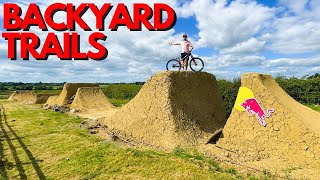 THE BACKYARD DIRT JUMPS ARE FINALLY OPEN [upl. by Ibur401]