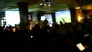 West Ham fans singing Bubbles in Slug and Lettuce Fulham Broadway Dec 2008 [upl. by Mllly]