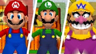 Super Mario 64 DS  How to Unlock All Characters [upl. by Nylareg]