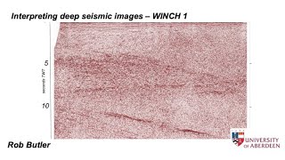 Interpreting deep seismic images  WINCH 1 [upl. by Gross]