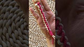 Diy Chaveiro Macramê 🔑✨ macramehandmadeknotartornamenttutorialartesanatokeychain [upl. by Rains]