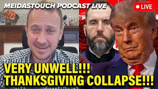 LIVE Trump Unhinged Desperate and VERY UNWELL Thanksgiving COLLAPSE [upl. by Noissap]