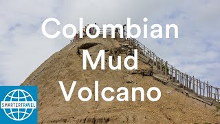 Healing Mud Bath in Columbias Mud Volcano El Totomo  SmarterTravel [upl. by Yanad]