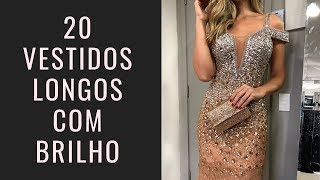 Vestido de festa longo com brilho 20 modelos perfeitos para formatura [upl. by Vento]