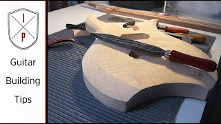 How To Carve A Guitar Top [upl. by Niatirb546]