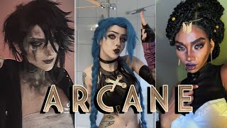 Arcane Cosplay TikTok Compilation [upl. by Ehtiaf]