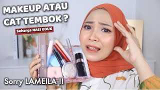 MAKEUP LAMEILA  MURAH GAK MASUK AKAL  UNDER 15K BAGUS GAK SIH [upl. by Nared]