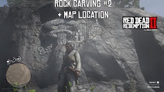 Rock Carving 2  Dakota River  Red Dead Redemption  Map Location [upl. by Mohsen763]