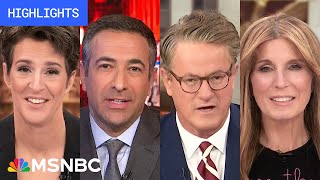 Reaction to the 2024 election  MSNBC Highlights [upl. by Wilkison]