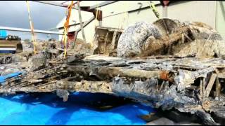 Last surviving Dornier 17 bomber arrives at RAF Museum Cosford [upl. by Lihcox58]