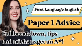 Paper 1 Tips 🌟 First Language English IGCSE 05000990🌟 [upl. by Elehcim]