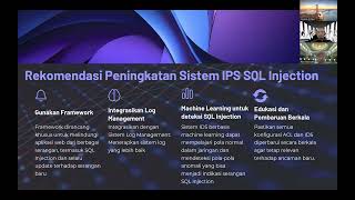 DEMO  Intrusion Prevention System IPS untuk Deteksi Serangan SQL Injection [upl. by Leanard]